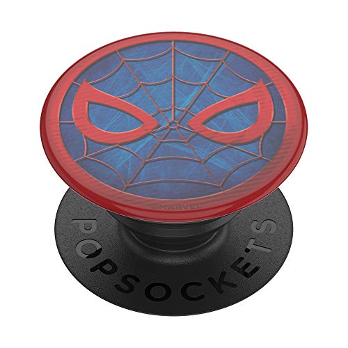 PopSockets 101057 PopGrip - Ausziehbarer Sockel und Griff mit einem Austauschbarem Top für Smartphones und Tablets - Spider-Man von PopSockets