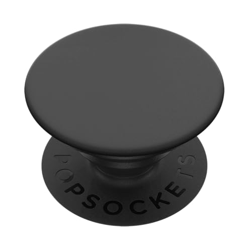 PopSockets 800470 Austauschbares PopTop - Einziehbarer Griff und Ständer für Smartphones und Tablets - Schwarz von PopSockets