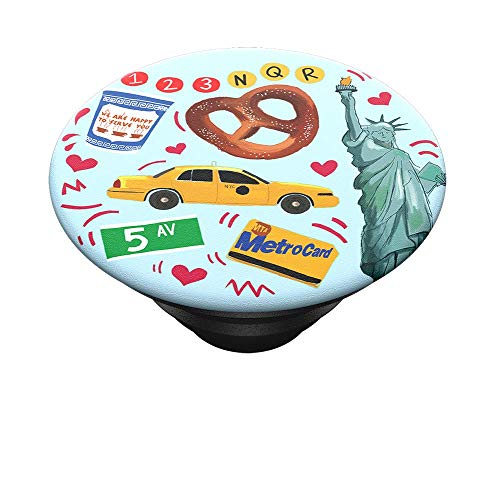 PopSockets 801101 PopTop - Austauschbaren Top für Deinen Austauschbaren PopGrip - New York von PopSockets