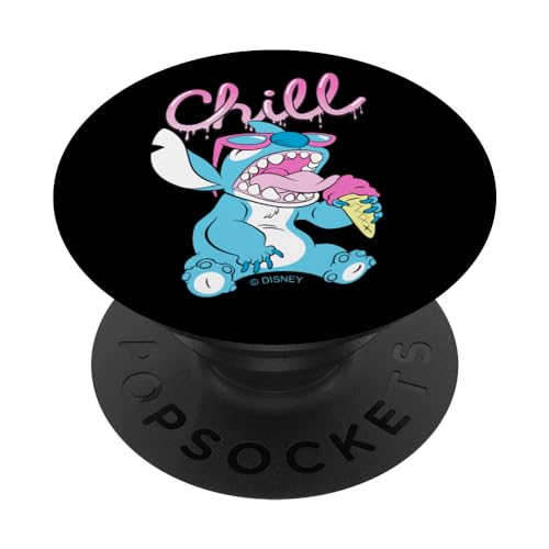 PopSockets Disney Lilo and Stitch Chill Ice Cream - PopSockets Ausziehbarer Sockel und Griff für Smartphones und Tablets PopSockets Disney Lilo and Stitch Chill Ice Cream - PopSockets Ausziehbarer Sockel und Griff für Smartphones und Tablets von Disney