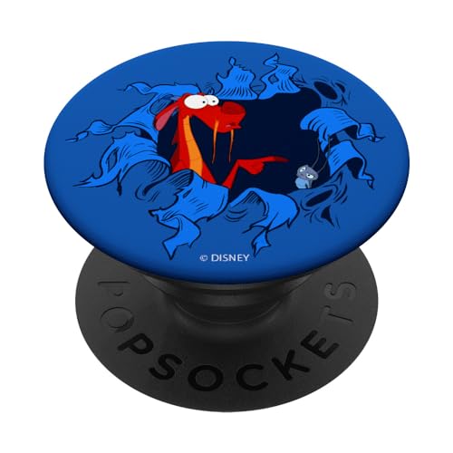 PopSockets Disney Mulan Mushu Cri-Kee Takes The Blame Ripped PopSockets PopGrip: Ausziehbarer Sockel und Griff für Handys/Tablets mit Tauschbarem Top PopSockets Disney Mulan Mushu Cri-Kee Takes The Blame Ripped PopSockets PopGrip: Ausziehbarer Sockel und Griff für Handys/Tablets mit Tauschbarem Top von Disney