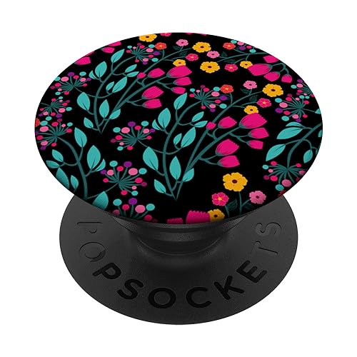 PopSockets Floral Flower Blumen PopSockets mit austauschbarem PopGrip PopSockets Floral Flower Blumen PopSockets mit austauschbarem PopGrip von CJ Grips