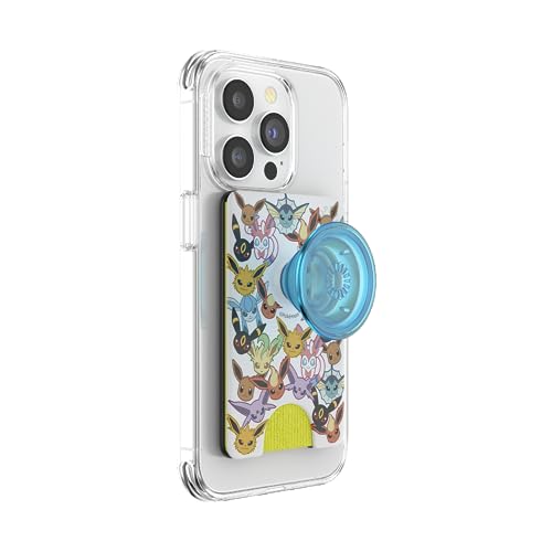 PopSockets Handy-Brieftasche mit erweiterbarem Handygriff, Handy-Kartenhalter, Pokemon Eevee Evolution Gesichter PopSockets Handy-Brieftasche mit erweiterbarem Handygriff, Handy-Kartenhalter, Pokemon Eevee Evolution Gesichter von PopSockets