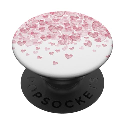 PopSockets Herz Heart Love Liebe Hertz Weiß Rosa Pink Rot Motiv PopSockets PopGrip: Ausziehbarer Sockel und Griff für Handys/Tablets mit Tauschbarem Top PopSockets Herz Heart Love Liebe Hertz Weiß Rosa Pink Rot Motiv PopSockets PopGrip: Ausziehbarer Sockel und Griff für Handys/Tablets mit Tauschbarem Top von PopSockets