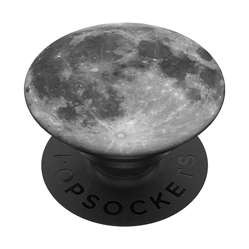PopSockets Mond PopSockets PopGrip: Ausziehbarer Sockel und Griff für Handys/Tablets mit Tauschbarem Top PopSockets Mond PopSockets PopGrip: Ausziehbarer Sockel und Griff für Handys/Tablets mit Tauschbarem Top von SimpTronic Tech