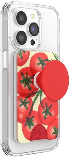 PopSockets Phone Wallet with Expanding Phone Grip, Phone Card Holder - Campari von PopSockets