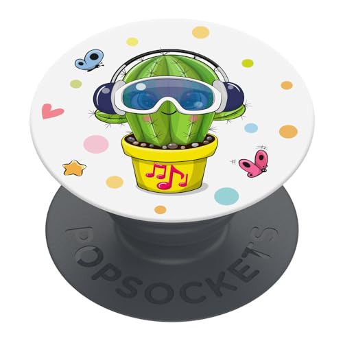 PopSockets | PopGrip | Ausziehbarer Halterung und Griff für Smartphones und Tablets | Fingerhalter Basic Cool Cactus PopSockets | PopGrip | Ausziehbarer Halterung und Griff für Smartphones und Tablets | Fingerhalter Basic Cool Cactus von PopSockets
