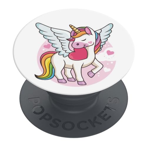 PopSockets | PopGrip | Ausziehbarer Halterung und Griff für Smartphones und Tablets | Fingerhalter Basic Unicorn PopSockets | PopGrip | Ausziehbarer Halterung und Griff für Smartphones und Tablets | Fingerhalter Basic Unicorn von PopSockets