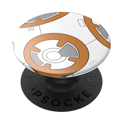 PopSockets PopGrip - Ausziehbarer Sockel und Griff für Smartphones und Tablets mit einem Austauschbarem Top - BB-8 von PopSockets