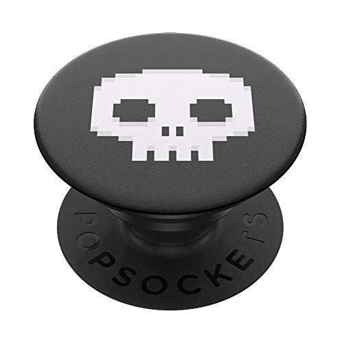 PopSockets PopGrip - Ausziehbarer Sockel und Griff für Smartphones und Tablets mit einem Austauschbarem Top - Game Over von PopSockets