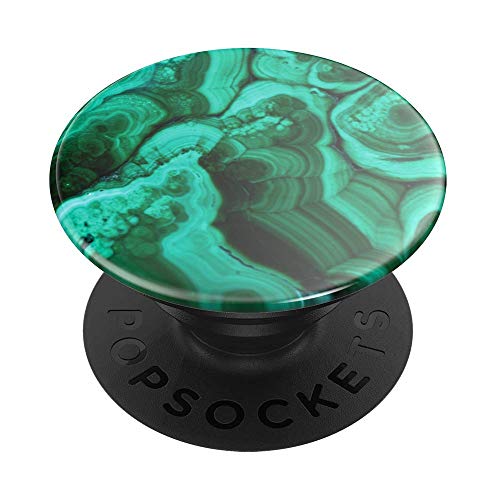 PopSockets PopGrip - Ausziehbarer Sockel und Griff für Smartphones und Tablets mit einem Austauschbarem Top - Malachite Gloss PopSockets PopGrip - Ausziehbarer Sockel und Griff für Smartphones und Tablets mit einem Austauschbarem Top - Malachite Gloss von PopSockets
