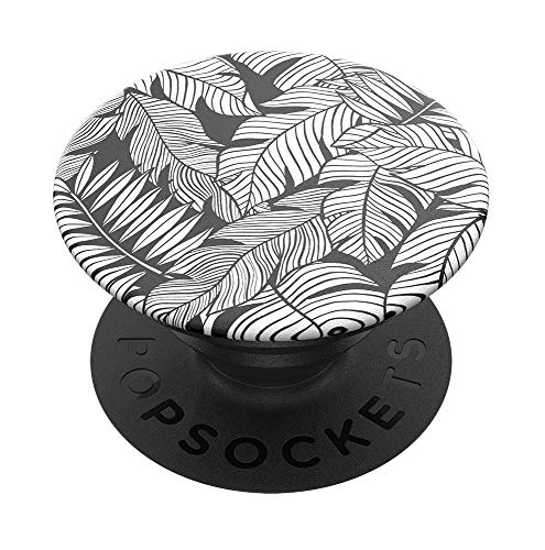 PopSockets PopGrip - Ausziehbarer Sockel und Griff für Smartphones und Tablets mit einem Austauschbarem Top - Mono Jungle von PopSockets