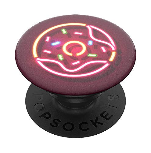 PopSockets PopGrip - Ausziehbarer Sockel und Griff für Smartphones und Tablets mit einem Austauschbarem Top - Neon Donut PopSockets PopGrip - Ausziehbarer Sockel und Griff für Smartphones und Tablets mit einem Austauschbarem Top - Neon Donut von PopSockets
