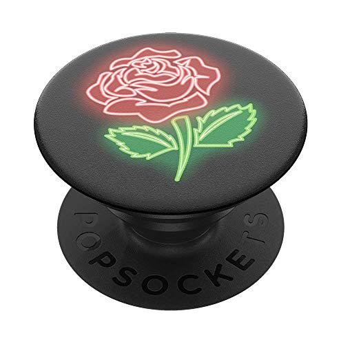 PopSockets PopGrip - Ausziehbarer Sockel und Griff für Smartphones und Tablets mit einem Austauschbarem Top - Neon Rose PopSockets PopGrip - Ausziehbarer Sockel und Griff für Smartphones und Tablets mit einem Austauschbarem Top - Neon Rose von PopSockets