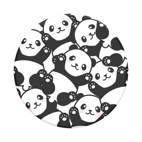 PopSockets PopGrip - Ausziehbarer Sockel und Griff für Smartphones und Tablets mit einem Austauschbarem Top - Pandamonium PopSockets PopGrip - Ausziehbarer Sockel und Griff für Smartphones und Tablets mit einem Austauschbarem Top - Pandamonium von PopSockets