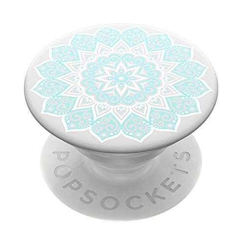 PopSockets PopGrip - Ausziehbarer Sockel und Griff für Smartphones und Tablets mit einem Austauschbarem Top - Peace Mandala Tiffany von PopSockets