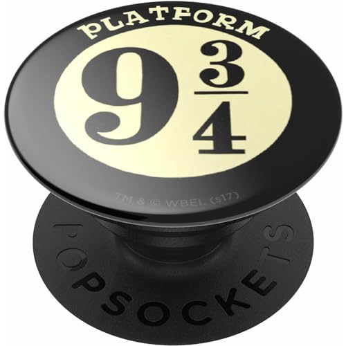 PopSockets PopGrip - Ausziehbarer Sockel und Griff für Smartphones und Tablets mit einem Austauschbarem Top - Platform 9 3/4 von PopSockets