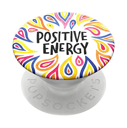 PopSockets PopGrip - Ausziehbarer Sockel und Griff für Smartphones und Tablets mit einem Austauschbarem Top - Positive Energy PopSockets PopGrip - Ausziehbarer Sockel und Griff für Smartphones und Tablets mit einem Austauschbarem Top - Positive Energy von PopSockets