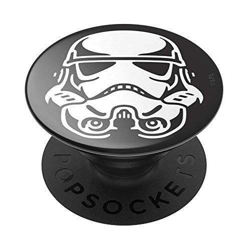 PopSockets PopGrip - Ausziehbarer Sockel und Griff für Smartphones und Tablets mit einem Austauschbarem Top - Stormtrooper Icon PopSockets PopGrip - Ausziehbarer Sockel und Griff für Smartphones und Tablets mit einem Austauschbarem Top - Stormtrooper Icon von PopSockets