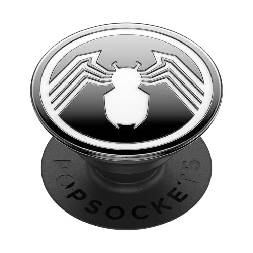 PopSockets PopGrip - Ausziehbarer Sockel und Griff mit einem Austauschbarem Top für Smartphones und Tablets - Enamel Spider-Man von PopSockets