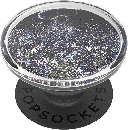 PopSockets PopGrip - Ausziehbarer Sockel und Griff mit einem Austauschbarem Top für Smartphones und Tablets - Tidepool Starring Silver von PopSockets