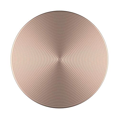 PopSockets PopGrip - Ausziehbarer Sockel und Griff mit einem Austauschbarem Top für Smartphones und Tablets - Twist Rose Gold Aluminum von PopSockets