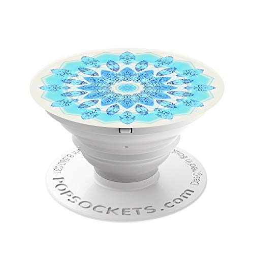 PopSockets PopGrip - [Nicht Austauschbarer] Ausziehbarer Sockel und Griff für Smartphones and Tablets - Blue Ice Star von PopSockets