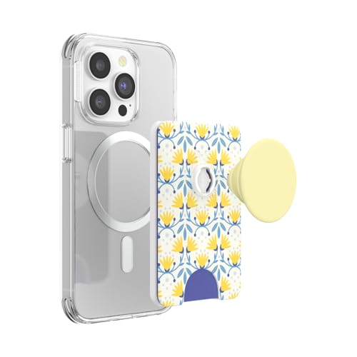 PopSockets PopWallet+ mit Integriertem Austauschbarem PopTop für Smartphones und Tablets - Tea Towel von PopSockets
