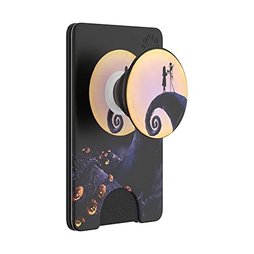 PopSockets PopWallet+: austauschbare und Wiederverwendbare Geldbörse – Nightmare Before Xmas Classic von PopSockets