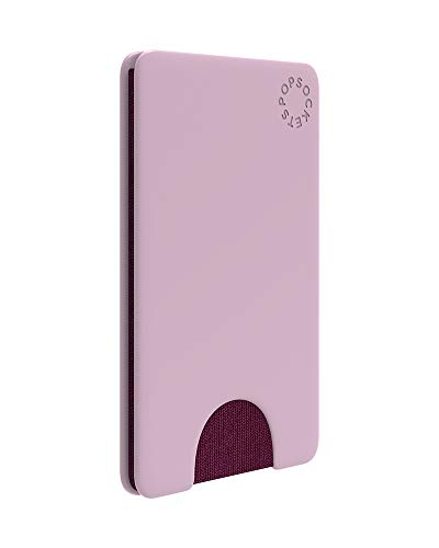 PopSockets PopWallet - Schlanker, Repositionierbar Kartenhalter für Smartphones - Blush Pink von PopSockets