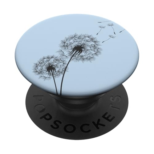 PopSockets Pusteblume Blüte Flower Blume Blau Pastell PopSockets mit austauschbarem PopGrip PopSockets Pusteblume Blüte Flower Blume Blau Pastell PopSockets mit austauschbarem PopGrip von SimpTronic Tech