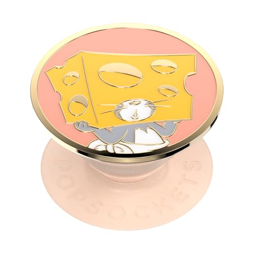 PopSockets Telefongriff mit erweiterbarem Ständer, PopOut, Tom und Jerry - Emaille Knabbereien von PopSockets
