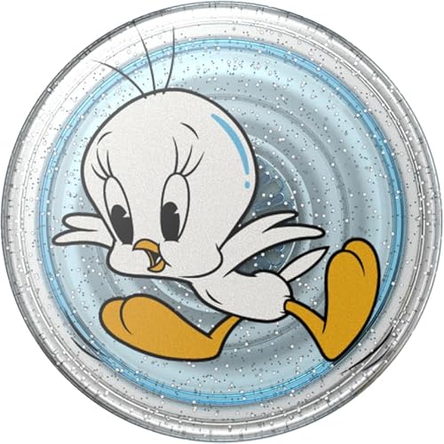 ​​​​​​​​​​​PopSockets:​​​​​​​​​​​​ Telefongriff mit expandierendem Ständer, PopOut, Warner - Glitter Fly von PopSockets