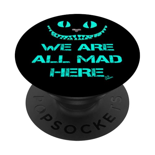 PopSockets We are all mad here - lustiges Katzen - Grinsekatze PopSockets PopGrip: Ausziehbarer Sockel und Griff für Handys/Tablets mit Tauschbarem Top PopSockets We are all mad here - lustiges Katzen - Grinsekatze PopSockets PopGrip: Ausziehbarer Sockel und Griff für Handys/Tablets mit Tauschbarem Top von SimpTronic Tech