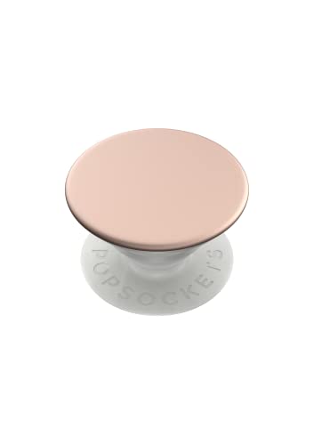 PopSockets - austauschbarer, Ausziehbarer Sockel und Griff für Smartphones und Tablets - Aluminum Rose Gold von PopSockets