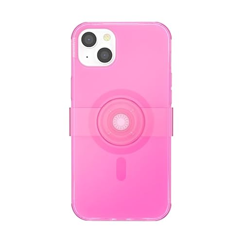 PopSockets iPhone 14 Plus Hülle mit Handy-Griff und Schieber, kompatibel mit MagSafe, Handyhülle für iPhone 14 Plus, kabelloses Laden kompatibel - Baeby Pink Translucent PopSockets iPhone 14 Plus Hülle mit Handy-Griff und Schieber, kompatibel mit MagSafe, Handyhülle für iPhone 14 Plus, kabelloses Laden kompatibel - Baeby Pink Translucent von PopSockets