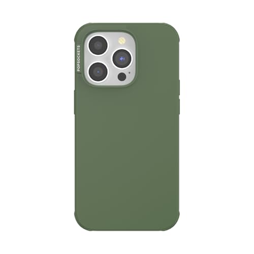 PopSockets iPhone 14 Pro Hülle mit MagSafe, Handyhülle für iPhone 14 Pro, Grip separat erhältlich, kabellos aufladbar - Olive PopSockets iPhone 14 Pro Hülle mit MagSafe, Handyhülle für iPhone 14 Pro, Grip separat erhältlich, kabellos aufladbar - Olive von PopSockets