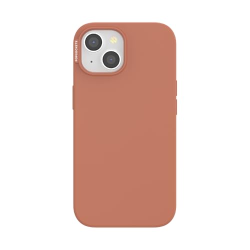 PopSockets iPhone 15 Hülle Kompatibel mit MagSafe, Handyhülle für iPhone 15, kabellos aufladbar, nur Hülle - Terracotta PopSockets iPhone 15 Hülle Kompatibel mit MagSafe, Handyhülle für iPhone 15, kabellos aufladbar, nur Hülle - Terracotta von PopSockets