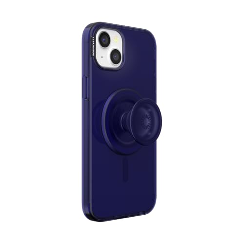 PopSockets iPhone 15 Plus Hülle mit Handygriff und Slide kompatibel mit MagSafe, Handyhülle für iPhone 15 Plus, kabellos aufladbar - French Navy PopSockets iPhone 15 Plus Hülle mit Handygriff und Slide kompatibel mit MagSafe, Handyhülle für iPhone 15 Plus, kabellos aufladbar - French Navy von PopSockets