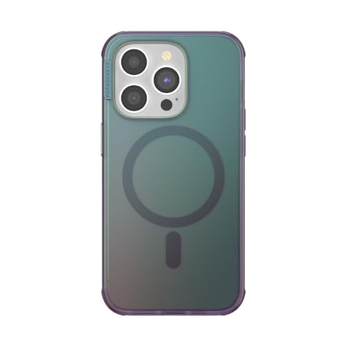 PopSockets iPhone 14 Pro Hülle mit MagSafe, Handyhülle für iPhone 14 Pro, Grip separat erhältlich, kabellos aufladbar - Nightshade von PopSockets