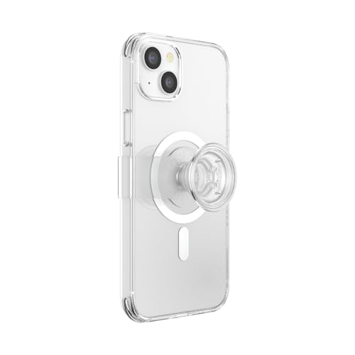 PopSockets iPhone 14 Plus Hülle mit Handygriff und Slide kompatibel mit MagSafe, Handyhülle für 14 Plus, kabellos aufladbar - Clear PopSockets iPhone 14 Plus Hülle mit Handygriff und Slide kompatibel mit MagSafe, Handyhülle für 14 Plus, kabellos aufladbar - Clear von PopSockets