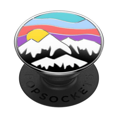 PopSockets: PopGrip - Ausziehbarer Sockel und Griff mit einem Austauschbarem Top für Smartphones und Tablets - Enamel Altitude Adjustment von PopSockets