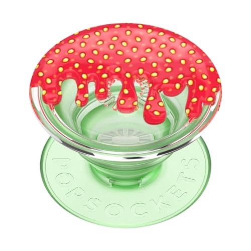 PopSockets: PopGrip - Ausziehbarer Sockel und Griff mit einem Austauschbarem Top für Smartphones und Tablets - Strawberry Jam Drip PopSockets: PopGrip - Ausziehbarer Sockel und Griff mit einem Austauschbarem Top für Smartphones und Tablets - Strawberry Jam Drip von PopSockets