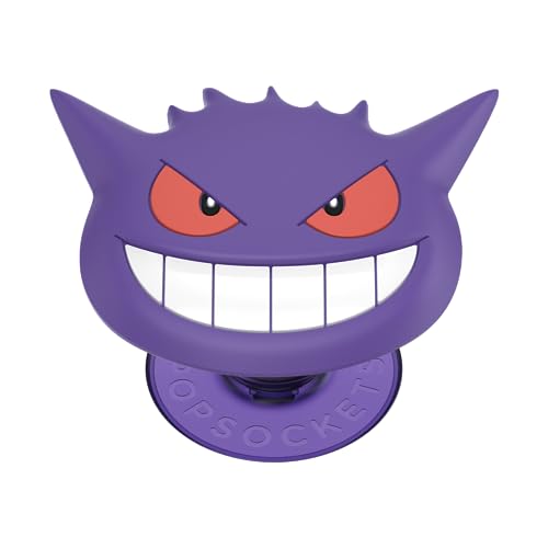PopSockets: PopGrip Phone Griff mit erweiterbarem Kickstand, PopSockets für Phone, Pokemon - PopOut Gengar Face von PopSockets