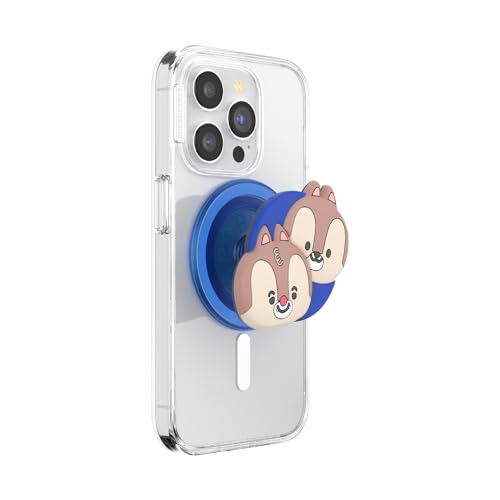 PopSockets runder Telefongriff kompatibel mit MagSafe, Adapterring im Lieferumfang enthalten, Telefonhalter, kabelloses Laden kompatibel, Süßer Kawaii Chip 'n Dale PopSockets runder Telefongriff kompatibel mit MagSafe, Adapterring im Lieferumfang enthalten, Telefonhalter, kabelloses Laden kompatibel, Süßer Kawaii Chip 'n Dale von PopSockets