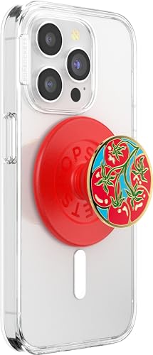 PopSockets: PopGrip Round für MagSafe - Inklusive Adapterring für MagSafe - Ausziehbarer Sockel und Griff mit einem Austauschbarem Top für Smartphones und Hüllen - Tomato Rosso PopSockets: PopGrip Round für MagSafe - Inklusive Adapterring für MagSafe - Ausziehbarer Sockel und Griff mit einem Austauschbarem Top für Smartphones und Hüllen - Tomato Rosso von PopSockets