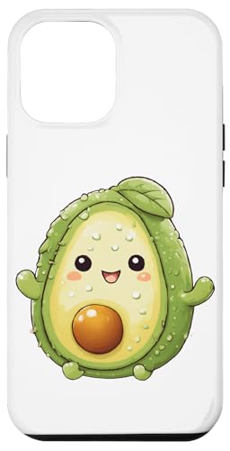 Hülle für iPhone 12 Pro Max Avocado-Charakter mit runden Samen Hülle für iPhone 12 Pro Max Avocado-Charakter mit runden Samen von PopTrend Designs
