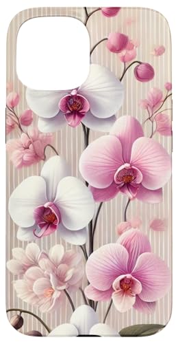 Hülle für iPhone 15 Elegante Orchideen mit weichem Farbverlauf Hülle für iPhone 15 Elegante Orchideen mit weichem Farbverlauf von PopTrend Designs