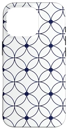 Hülle für iPhone 16 Pro Rundes marokkanisches Fliesen-Design mit elegantem Touch Hülle für iPhone 16 Pro Rundes marokkanisches Fliesen-Design mit elegantem Touch von PopTrend Designs