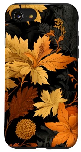 PopTrend Designs Hülle für iPhone SE (2020) / 7 / 8 - Rustikal, Vintage, Herbst-Design - Polycarbonat & TPU - Robuster Schutz - Unisex - Erwachsene & Jugend - 4,7 Zoll von PopTrend Designs